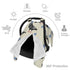 Hcpwzrf Pigeons Baby Car Seat Cover & Nursing Cover - Breathable Stretch Multi-Use Cover for Breastfeeding, Stroller
