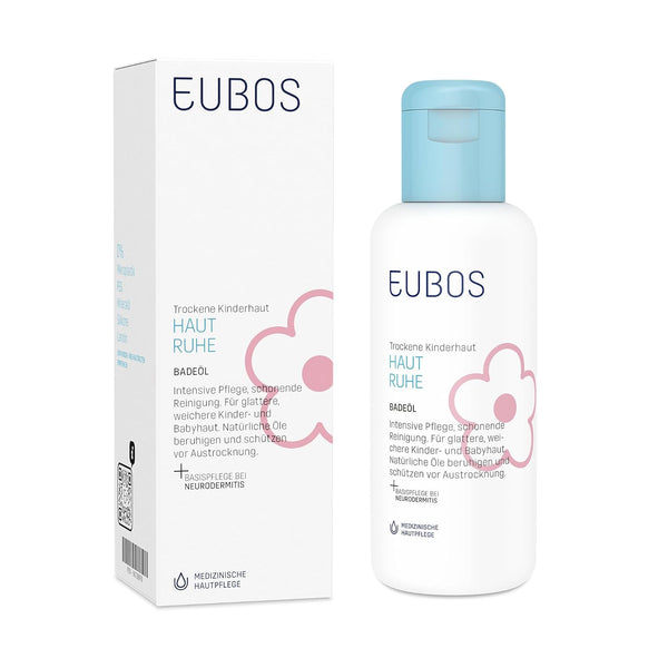 EUBOS Baby Bath Oil - 125ml/4.23oz