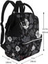 KHIRY Backpack Basset Mummy Backpack Diaper Bag Nappy Baby Bag Hound Multifunction Changing Bags for Travel, Rose