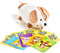 Cuddle Barn Jiggly Wigglies Puppy, Animated Interactive Stuffed Animal Dog Plush Toy with Cards, 11 inches