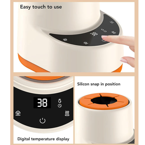 Generic Bottle Warmer, Faster Heating Baby Milk Warmers with Temperature Control and Shake Mode, Baby Bottle Warmer