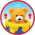 3 1-3 Kiddieland Musical Buddies Toddler Piano with Pop-Up Animals, Interactive Baby Keyboard, Lights & Sounds