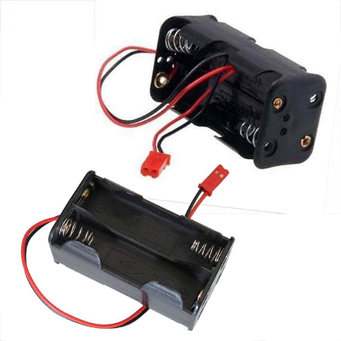 2Set ShareGoo On/Off Power Switch Battery Receiver & 4 Cell AA Battery Container Case Holder Pack Box