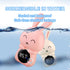 HEVOY Baby Bath Thermometer, Digital Tube Floating Thermometer, Temp Warning Water Temperature Thermometer, Cute