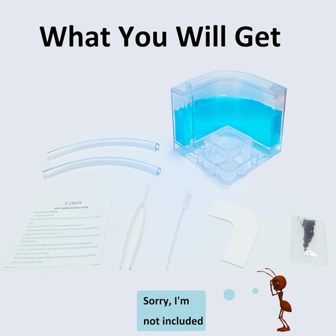 Ant Farm Gel Ant Castle Colony Ecosystem Terrarium Kit for Kids