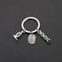 ENSIANTH Forensics Keychain DNA Microscope Criminologist Gift Fingerprint Gift Legal Examiner Gift Science Major Gift
