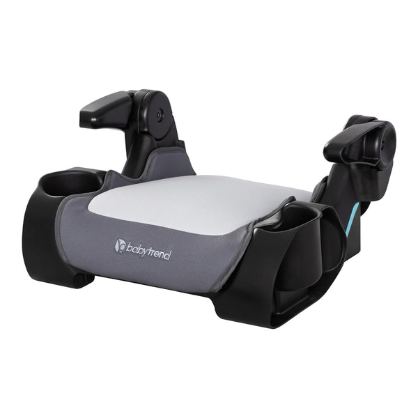 Baby Trend Protect Slim Backless Booster Seat, Madrid Grey Slim Lightweight Design,