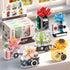 Gearblox Set Peony Mini Flower Cameras Micro Bricks Building Toy Collectible Cute Camera Miniature Toys Models Creative