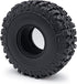 RC Rubber 2.2 Beadlock Wheels Tires 140MM with Foam Insert 2.2 Crawler Tires 4PCS for 1/10 Wraith 90048 RR10 RC Crawler Car