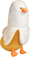 PEACH CAT Banana Duck Plush Toy Cute Plushie Hugging Plush Pillow Duck