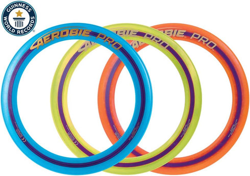 Aerobie Pro Ring Outdoor Toy for Kids, Boys and Girls, All Ages, Colors May Vary