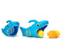2 6 Melissa & Doug Sunny Patch Spark Shark Fish Hunt Pool Game with Nets and Fish to Catch