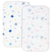 Muslin Bassinet Sheets 20''x33'' Fit for Baby Delight, Mika Micky, Koolerthings (3