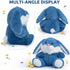 7 inch HollyHOME Easter Bunny Stuffed Animal Stuffed Bunny Plush Soft and Cuddly Stuffed Rabbit Easter Gift for Kids