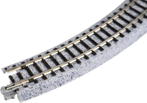 Kato 216mm (8 9/16") 45-Degree (4-Piece) USA Model Train Products Unitrack, Radius Curve Track