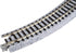 Kato 216mm (8 9/16") 45-Degree (4-Piece) USA Model Train Products Unitrack, Radius Curve Track