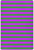 Pigsaly Crib Sheets Forest Green Purple Stripe Baby Sheet for Standard Crib Mattress