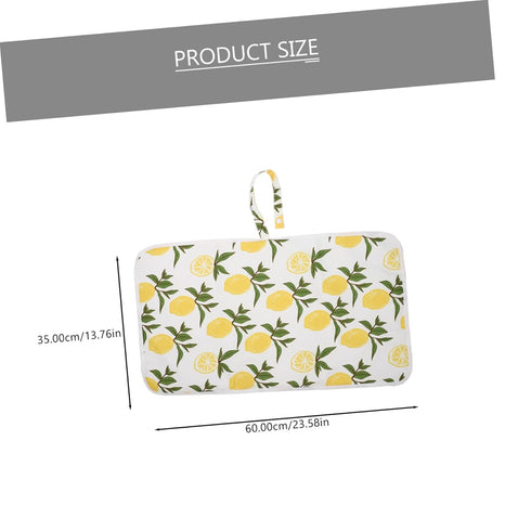 Portable Changing Pad Boy Girl Urinal Mat Lightweight Travel Diaper Cushion for Easy Use Anywhere Convenient