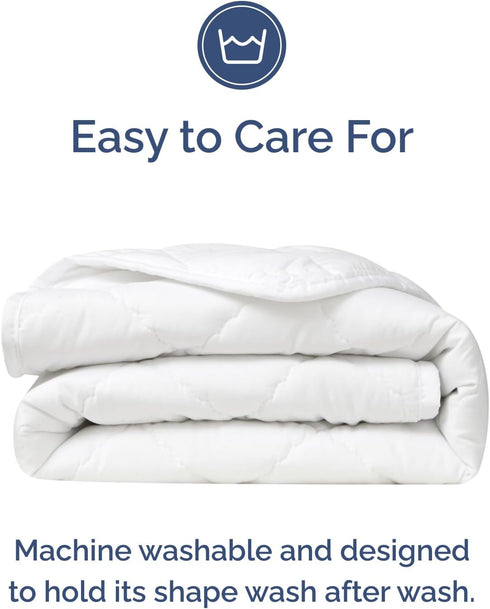 39x47 Toddler Comforter - Down Alternative Toddler Microfiber Comforter - Lightweight & Warm Baby Quilt Blanket - Soft