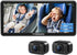 Itomoro Baby Car Camera Dual-Channel 6.8 inch HD 1080P Display with 2 IR