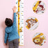 Baby Height Growth Chart, Canvas for Kids, Wood Growth Chart for Nursery Decor, Hangable and Waterproof
