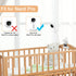 Baby Monitor Mount for Nanit Pro Smart Baby Monitor & Flex Stand, 15.7 inches Flexible Gooseneck Arm