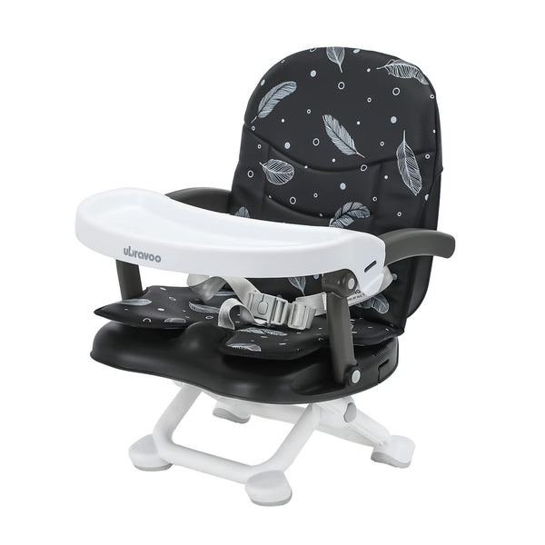 UBRAVOO Baby Booster Seat for Dining Table with Removable Tray & Cushion,
