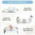 EverKiddo (0-24 Collapsible Baby Bathtub with Newborn Sling, Baby Bath Tub with Quick Drainage Design, Infant Bathtub