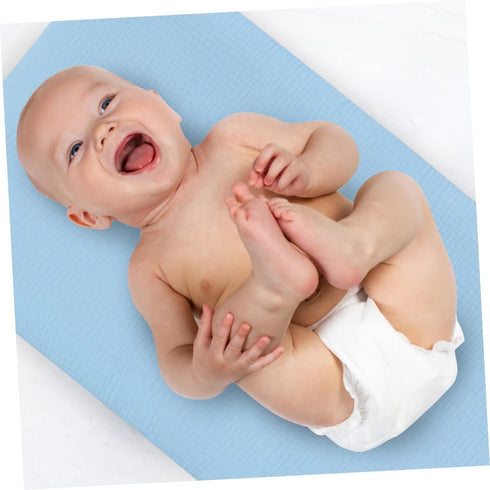 SUPVOX Washable Cotton Diaper Changing Pad Cover - Removable & Stretchy
