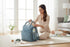 Generic Backpack Tristan Home Quilted Diaper Bag Insulated Bottle Pockets, Maternity Hospital Travel Bag for Moms