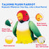 WEofferwhatYOUwant Talking Parrot Stuffed Animal - Interactive Voice Repeating Plush Toy for Kids and Adults