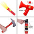 Liberty Imports 12 Piece Kids Fireman Costume Gear, Firefighter Chief Dress Up Clothes Toy Set with Backpack &
