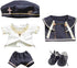 niannyyhouse Doll Clothes Accessories for 20cm Plush Toy - European Style Hat, Shirt, Pants, Shawl, Leather Shoes (20cm)