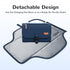 Portable Diaper Changing Pad with Shoulder Strap, Detachable Travel Changing Pad with Baby Wipes Pocket, Gifts for Baby