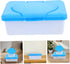 SHOWERORO Compact Wipes Container with Lid Lightweight and Refillable Wipes Holder for Home Office