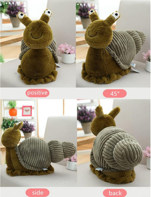 JOSON 11 Inch Snail Plush Toy Dolls, Soft Stuffed Animals for Boys and Girls Birthday