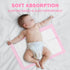 sundee 25 Pack Baby Disposable Changing Pad, Soft Non-Woven Fabric Breathable Waterproof Underpads, Portable Leak-Proof