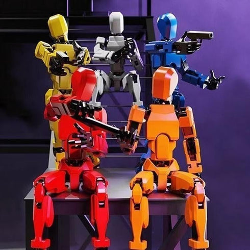 RENGNER Dummy13 Set, 13 Set, (Pre-Assembled) Magnetic Action Figure T Action Figure Anti-Gravity Style, Stop Motion
