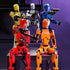 RENGNER Dummy13 Set, 13 Set, (Pre-Assembled) Magnetic Action Figure T Action Figure Anti-Gravity Style, Stop Motion