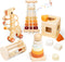 Wooden Montessori Toys for 6-12 Months,Montessori Baby Blocks Toy for 6-12-18 Months,Shape