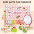 1-3,Percussion Set 3+ 1 2 3 Baby Musical Instruments for Girls-Montessori Wooden Toys for Toddlers Instruments