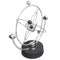 Electronic Perpetual Motion Desk Toy, Silver Cube Rotation for Home Decoration and Science Fun