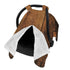 Hcpwzrf Faux Rustic Barn Wood Baby Car Seat Cover & Nursing Cover -