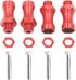4Pcs ShareGoo Aluminum Wheel Extension Hex Drive Hub Adapter, 12mm to 17mm, 30mm Offset for Tamiya Axial RC Cars