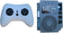HY2005RX-24V/40A 2.4G White Remote Control and Receiver for Kids Ride On Toys, 24V Control Box Parts