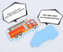 Foam Bath Toys for Toddlers, 29 Piece Vehicles Bath Stickers with Storage Bag for Fun Bathing Experience