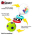 Sassy Spin Shine Rattle - Assorted Colors