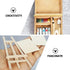 jojofuny Doll House Accessory Painting Tool Set, Wooden Easel Dollhouse Furniture Decoration