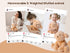 Gudisi Microwavable & Weighted Dog Stuffed Animals for Warmth & Comfort, Heatable Lavender Scented Cute Soft Plushie