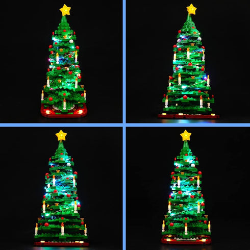 VONADO Led Light Kit for Lego Christmas Tree 40573, Decoration Lighting Kit for Building Toy Block